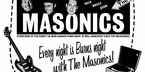 THE MASONICS (UK) + THE SQUARES (Nancy)