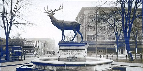 Return of the Thompson Elk Fountain: the Restoration, the Film, the Comic