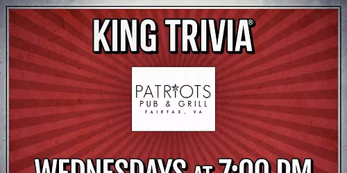 Trivia Night at Patriots Pub & Grill
