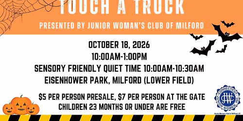 JWC of Milford's Touch a Truck - Halloween Event \ud83c\udf83 \ud83d\udc7b \ud83c\udf6d
