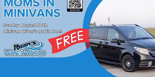 Free Entry: Moms in Minivans at Rigby's Water World