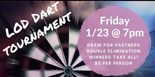 Luck of the Draw Darts Tournament