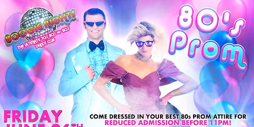 Boogie Nights 80s Prom