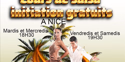 HOLA, Initiation Salsa (gratuite) Tout l'ann\u00e9e!