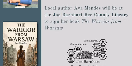 local author Ava Mendez