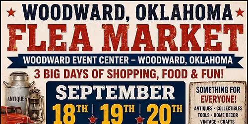 WOODWARD, OKLAHOMA FLEA MARKET