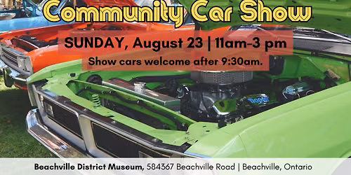 August Community Car Show