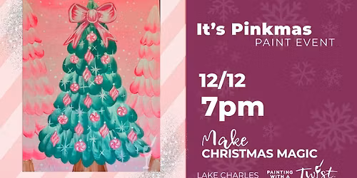 Paint & Sip! It's Pinkmas