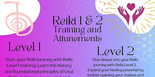 Reiki Level 1 Training & Attunement