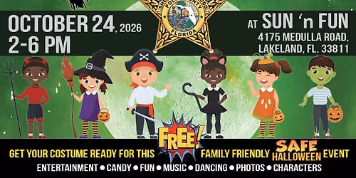 Trick or Treat with Sheriff Judd