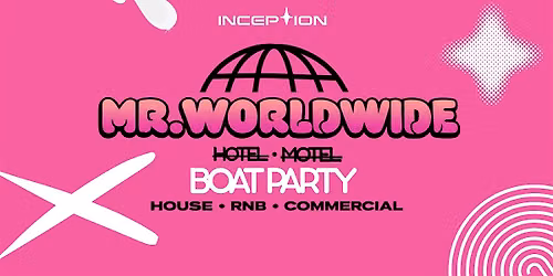 Mr Worldwide - An International Boat Party