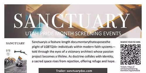 Sanctuary - Utah Pride Month Film Screening Event