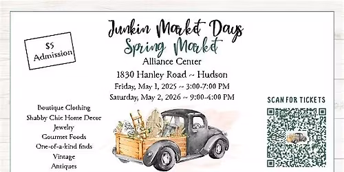 Junkin' Market Days Spring Market ~ Hudson (Customers)