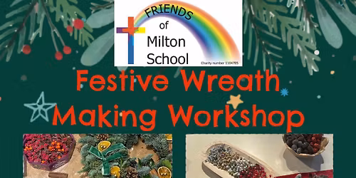 Festive wreath making workshop 