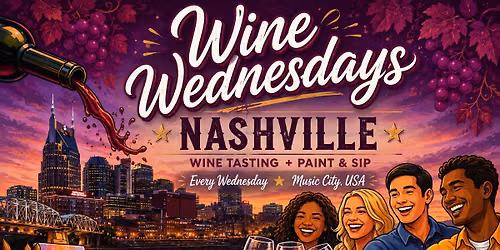 Nashville Wine & Canvas Wednesdays