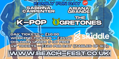 Beach Fest Skegness Music Festival 2026