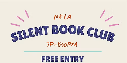 November Silent Book Club: Read Your Book in Highland Park, Introvert Hang