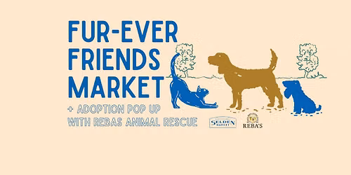 Fur-Ever Friends Market + Adoption pop-up