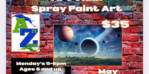 Art Club: Spray Paint Art