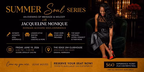 Summer Soul Series with Jacqueline Monique