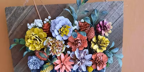 Pinecones & Pockets: A Floral Art Craft Class at Vendor Row