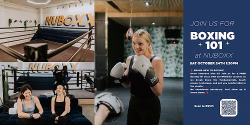 FREE BOXING 101 CLASS!