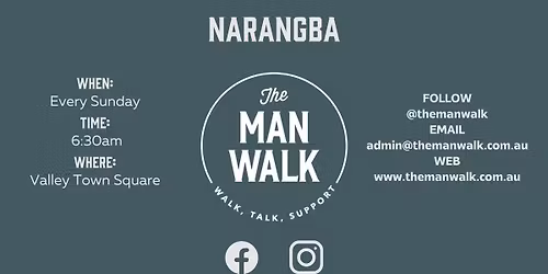 Sunday morning walk and talk