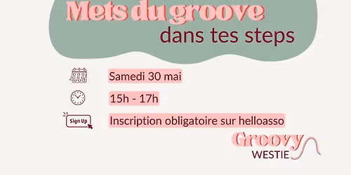 Atelier styling WCS - Mets du groove dans tes steps