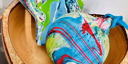 Marbling Magic \u2013 Christmas Bauble Workshop! | McManus Mondays