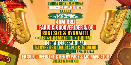 Rum & Reggae Fest Jungle Takeover 2026| Colwick Park, Nottingham