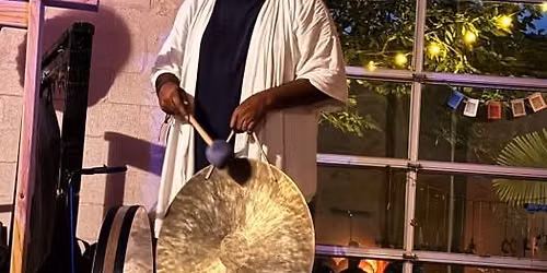 Studio Sound Bath - Gong Portal Night with Ronnie of Continuum Sound Healing in the studio