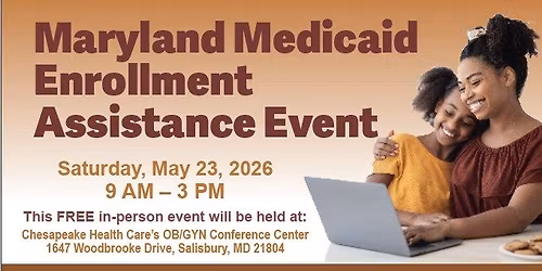 In-person Medicaid Enrollment Assistance Event