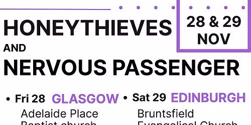 Nervous Passenger & honeythieves in concert