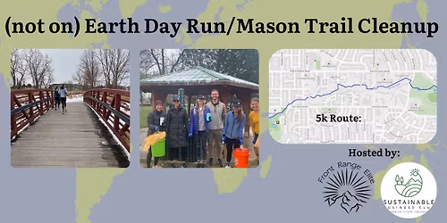(not on) Earth Day Run & Cleanup