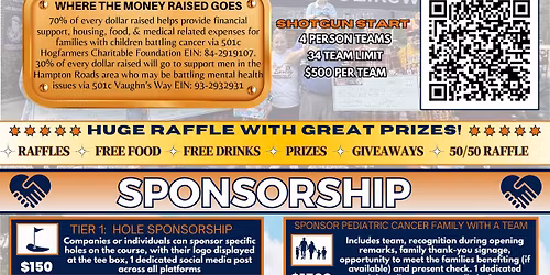 Bob Earley 8th annual Memorial Golf Tournament 