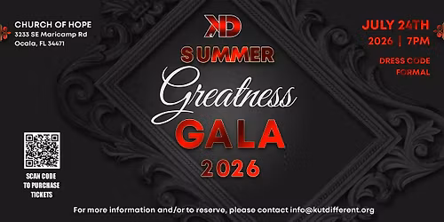 Kut Different Summer Greatness Gala 2026