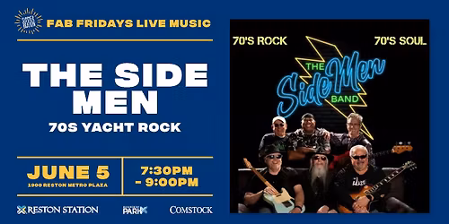 FREE CONCERT - Summerbration Presents: The Side Men - 70's Yacht Rock