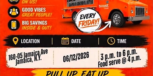 Boost Mobile Food Truck Friday in Jamaica, Queens N.Y.