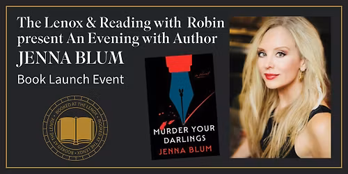 An Evening with  NY Times Bestselling Author Jenna Blum - Book Launch Event
