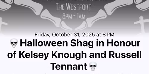 Halloween shag in honour of Kelsey Knough & Russell Tennant