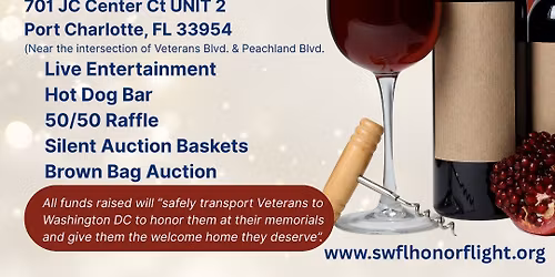 Sip & Support SWFL Honor Flight 2026 Missions