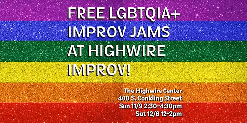LGBTQIA+ Improv Jam!