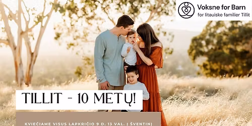 Tillit 10 met\u0173 jubiliejus