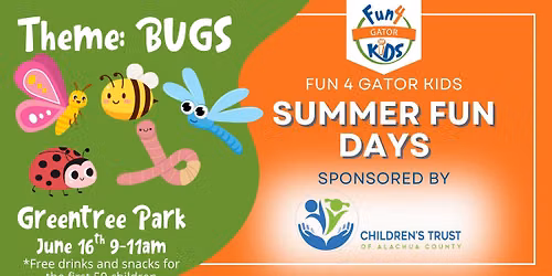 F4GK Summer Fun Days Bug Theme