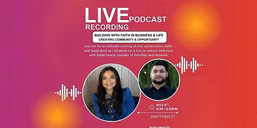 Live Podcast Recording