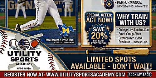 Summer Elite-Level Hitting Clinic Featuring Former College Player Kohl Navarre