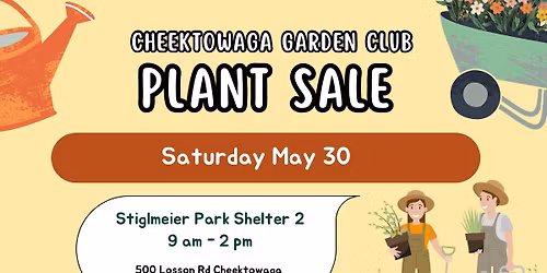 Cheektowaga Garden Club Plant Sale