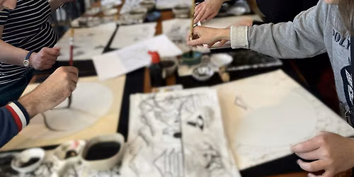 Ink Painting Workshop in Hackney