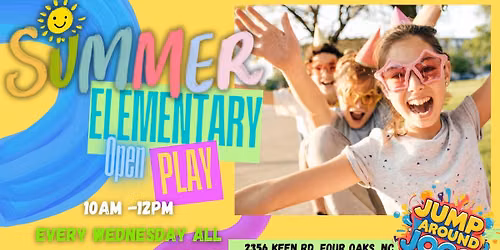 Summer Elementary Open Play!!