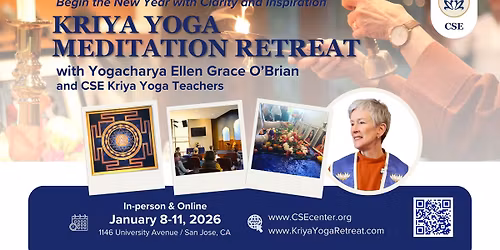 New Year Kriya Yoga Meditation Retreat with Yogacharya O'Brian